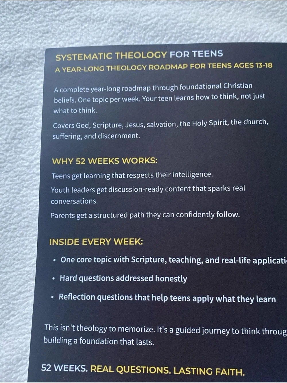David c stirling systematic theology